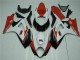 Best 2007-2008 Red White Suzuki GSXR 1000 K7 Motorcycle Bodywork Best 2007-2008 Red White Suzuki GSXR 1000 K7 Motorcycle Bodywork