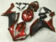 Best 2007-2008 Red Black Yamaha YZF R1 Bike Fairing Kit