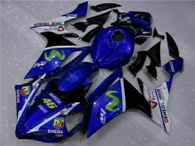 Best 2007-2008 Blue Yamaha YZF R1 Motorcyle Fairings