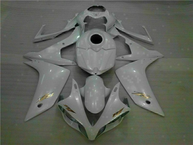 Best 2007-2008 White Yamaha YZF R1 Motorbike Fairings Best 2007-2008 White Yamaha YZF R1 Motorbike Fairings