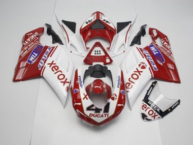 Best 2007-2014 OEM Style Xerox with 41 Ducati 848 1098 1198 Motorcyle Fairings