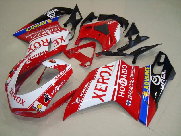 Best 2007-2014 Xerox Ducati 848 1098 1198 Motorbike Fairings