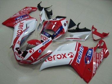 Best 2007-2014 Special Xerox Ducati 848 1098 1198 Bike Fairing