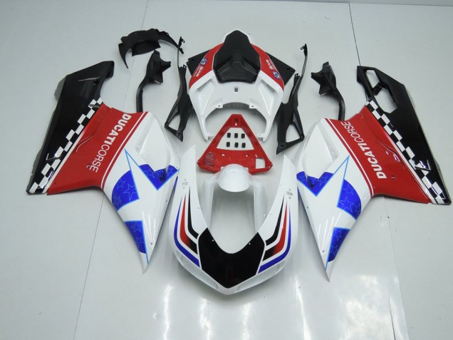 Best 2007-2014 Star No Number Ducati 848 1098 1198 Bike Fairings
