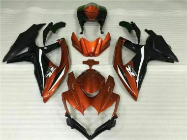 Best 2008-2010 Red Black Suzuki GSXR 600/750 Motorbike Fairings