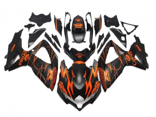 Best 2008-2010 Black Orange Suzuki GSXR 600/750 Bike Fairings Best 2008-2010 Black Orange Suzuki GSXR 600/750 Bike Fairings