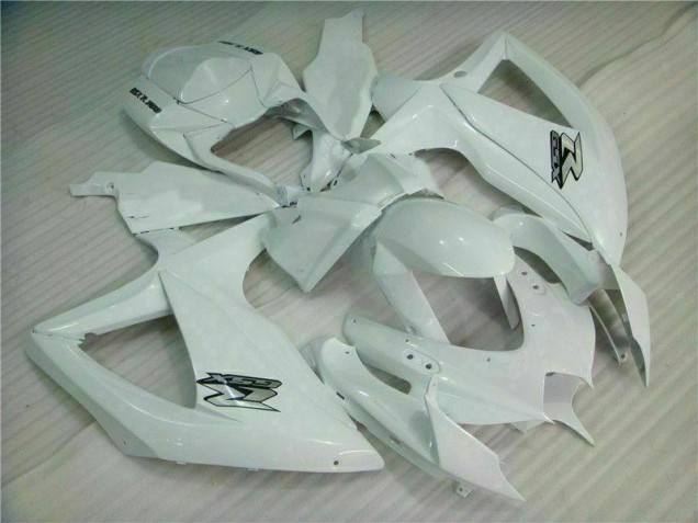 Best 2008-2010 White Suzuki GSXR 600/750 Bike Fairing Kit Best 2008-2010 White Suzuki GSXR 600/750 Bike Fairing Kit