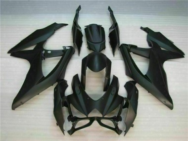 Best 2008-2010 Black Suzuki GSXR 600/750 Motorcyle Fairings