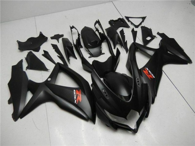 Best 2008-2010 Black Suzuki GSXR 600/750 Motorcycle Fairings