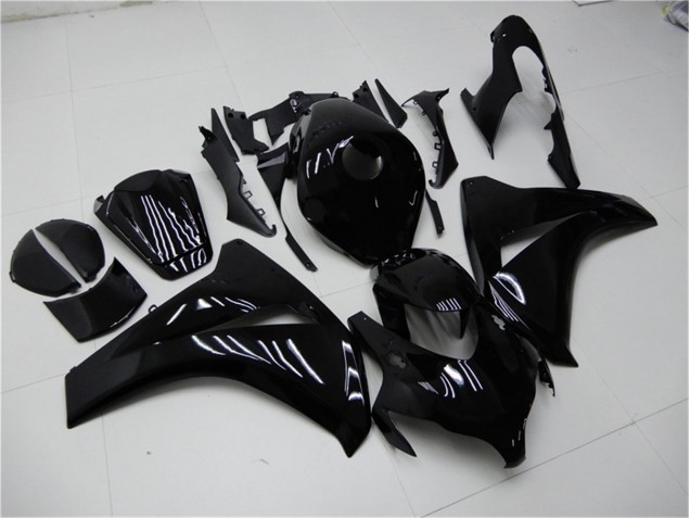 Best 2008-2011 Glossy Black Honda CBR1000RR Motor Fairings