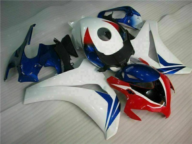 Best 2008-2011 White Honda CBR1000RR Bike Fairing Kit