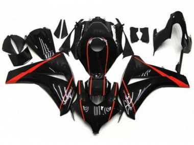 Best 2008-2011 Black Honda CBR1000RR Motorbike Fairing Kits