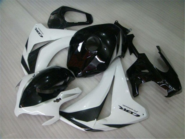 Best 2008-2011 Black White Honda CBR1000RR Motorcycle Fairings