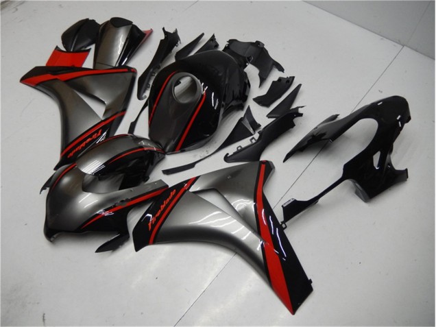 Best 2008-2011 Grey Red Black Honda CBR1000RR Motorbike Fairings Best 2008-2011 Grey Red Black Honda CBR1000RR Motorbike Fairings