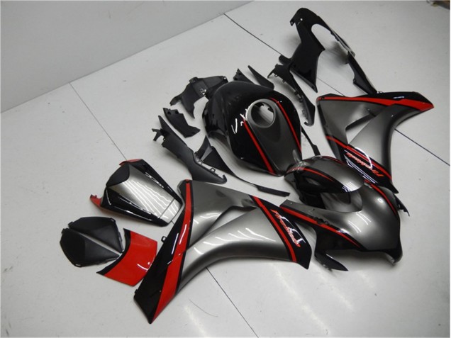Best 2008-2011 Grey Red Black Honda CBR1000RR Motorbike Fairings Best 2008-2011 Grey Red Black Honda CBR1000RR Motorbike Fairings