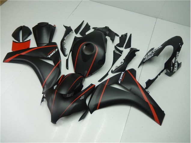 Best 2008-2011 Matte Black Red Honda CBR1000RR Motorcycle Fairing Best 2008-2011 Matte Black Red Honda CBR1000RR Motorcycle Fairing