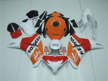 Best 2008-2011 Orange White Red Repsol Honda CBR1000RR Motorcycle Fairing Kits