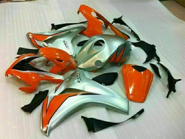 Best 2008-2011 Silver Orange Honda CBR1000RR Bike Fairings Best 2008-2011 Silver Orange Honda CBR1000RR Bike Fairings
