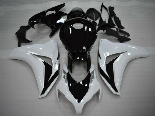 Best 2008-2011 White Black Honda CBR1000RR Motorbike Fairing Kits
