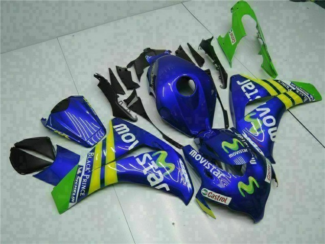 Best 2008-2011 Green Blue Honda CBR1000RR Motorcycle Replacement Fairings