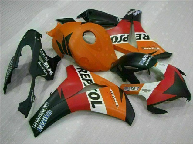 Best 2008-2011 Orange Repsol Honda CBR1000RR Replacement Fairings