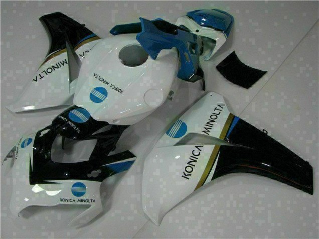 Best 2008-2011 White Honda CBR1000RR Motorcycle Fairings Kit