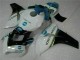Best 2008-2011 White Honda CBR1000RR Motorcycle Fairings Kit