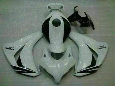 Best 2008-2011 White Honda CBR1000RR Motorcycle Fairings