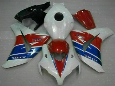 Best 2008-2011 Red White Honda CBR1000RR Motorbike Fairings