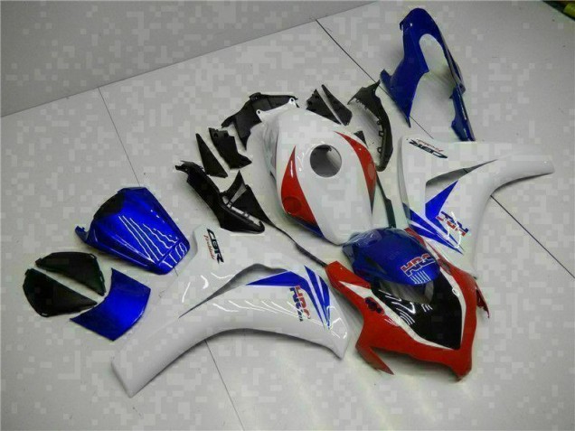 Best 2008-2011 White Blue Honda CBR1000RR Motorcycle Fairing Kits Best 2008-2011 White Blue Honda CBR1000RR Motorcycle Fairing Kits