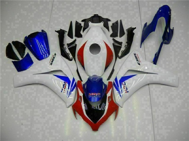 Best 2008-2011 White Blue Honda CBR1000RR Motorcycle Fairing Kits Best 2008-2011 White Blue Honda CBR1000RR Motorcycle Fairing Kits