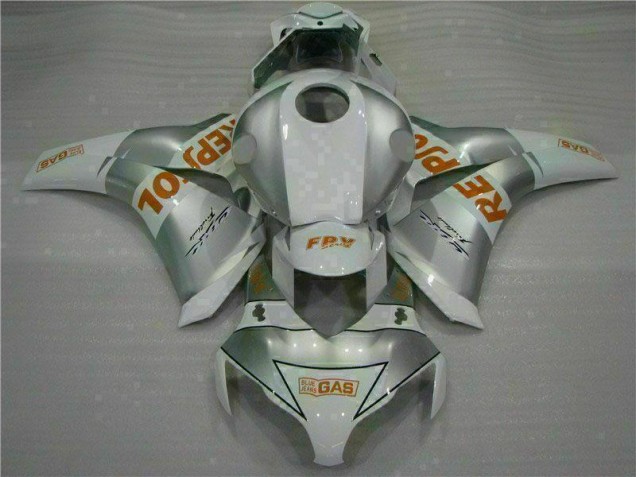 Best 2008-2011 Silver Honda CBR1000RR Motorbike Fairing Best 2008-2011 Silver Honda CBR1000RR Motorbike Fairing