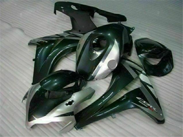 Best 2008-2011 Black Silver Honda CBR1000RR Replacement Motorcycle Fairings