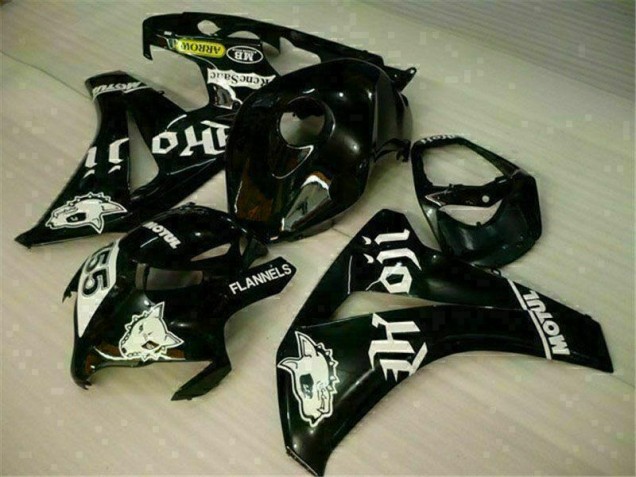 Best 2008-2011 Black Honda CBR1000RR Motorcycle Replacement Fairings
