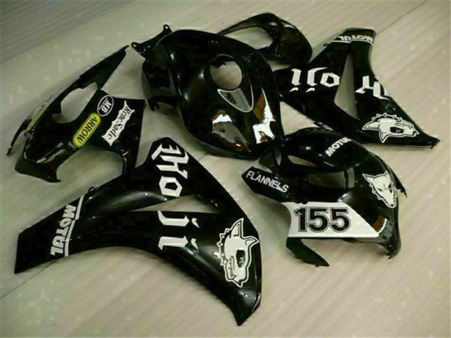 Best 2008-2011 Black Honda CBR1000RR Motorcycle Replacement Fairings