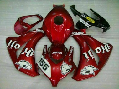 Best 2008-2011 Red Honda CBR1000RR Motorcyle Fairings
