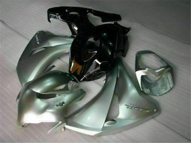 Best 2008-2011 Silver Black Honda CBR1000RR Motor Fairings