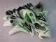 Best 2008-2011 Green White Honda CBR1000RR Motorcycle Fairings Kit