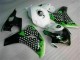Best 2008-2011 Green White Honda CBR1000RR Motor Bike Fairings