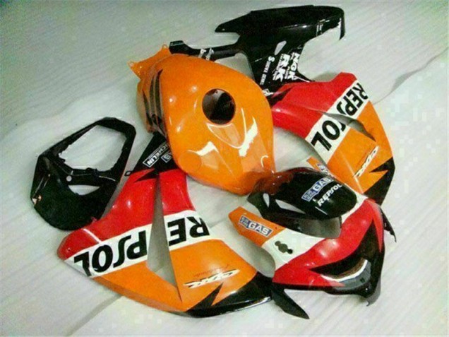 Best 2008-2011 Orange Repsol Honda CBR1000RR Replacement Fairings