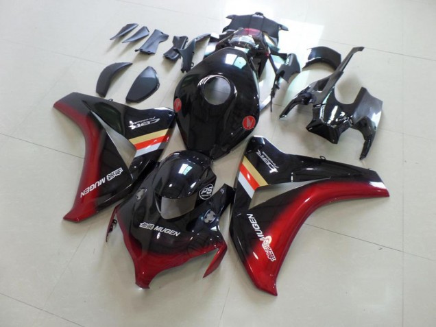 Best 2008-2011 Black Red Mugen Honda CBR1000RR Motorcycle Fairings Best 2008-2011 Black Red Mugen Honda CBR1000RR Motorcycle Fairings