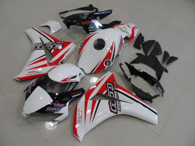 Best 2008-2011 White Red HRC Honda CBR1000RR Bike Fairings Best 2008-2011 White Red HRC Honda CBR1000RR Bike Fairings
