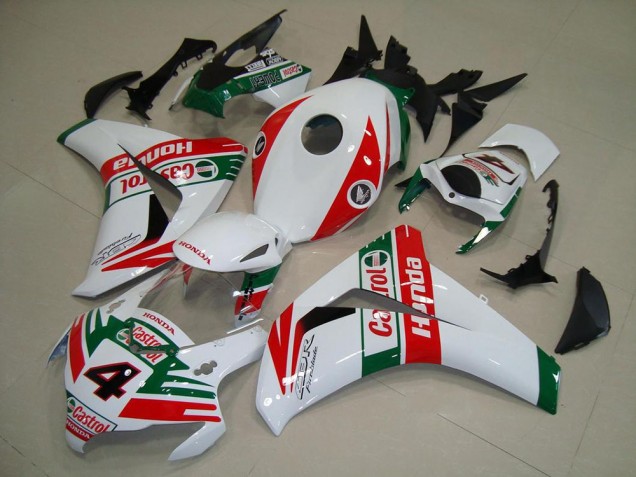 Best 2008-2011 Castrol 4 Honda CBR1000RR Replacement Motorcycle Fairings Best 2008-2011 Castrol 4 Honda CBR1000RR Replacement Motorcycle Fairings