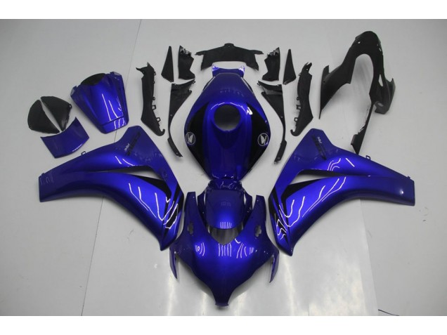 Best 2008-2011 Blue Black Honda CBR1000RR Replacement Fairings