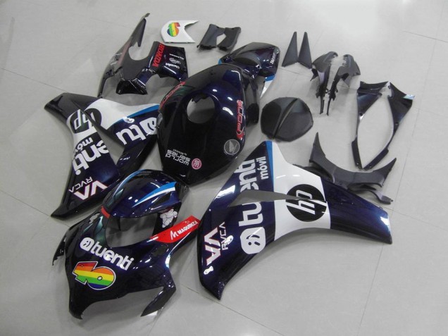 Best 2008-2011 Dark Bule Tuenli Honda CBR1000RR Motorbike Fairings