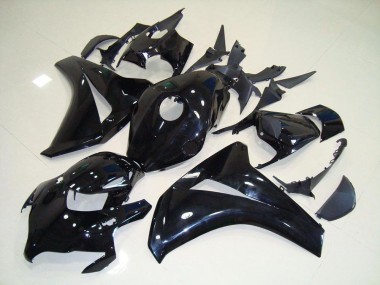 Best 2008-2011 Glossy Black Honda CBR1000RR Bike Fairing