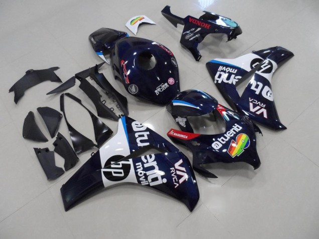 Best 2008-2011 Dark Blue HP Honda CBR1000RR Motorcycle Bodywork Best 2008-2011 Dark Blue HP Honda CBR1000RR Motorcycle Bodywork