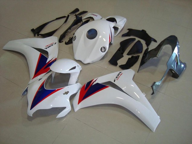 Best 2008-2011 White Blue OEM Style Honda CBR1000RR Replacement Fairings Best 2008-2011 White Blue OEM Style Honda CBR1000RR Replacement Fairings