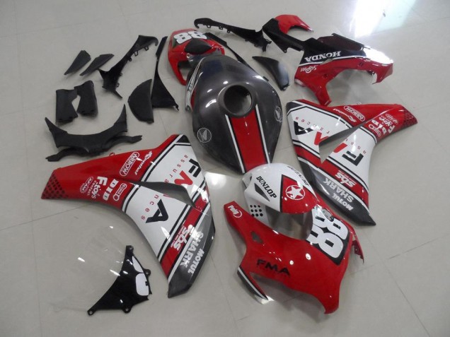 Best 2008-2011 Red and Grey Fma Honda CBR1000RR Motorbike Fairing Best 2008-2011 Red and Grey Fma Honda CBR1000RR Motorbike Fairing