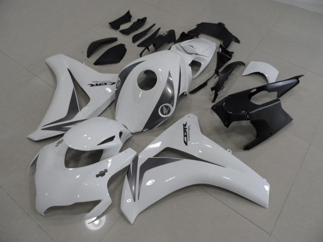 Best 2008-2011 White and Grey Honda CBR1000RR Motorcycle Bodywork Best 2008-2011 White and Grey Honda CBR1000RR Motorcycle Bodywork